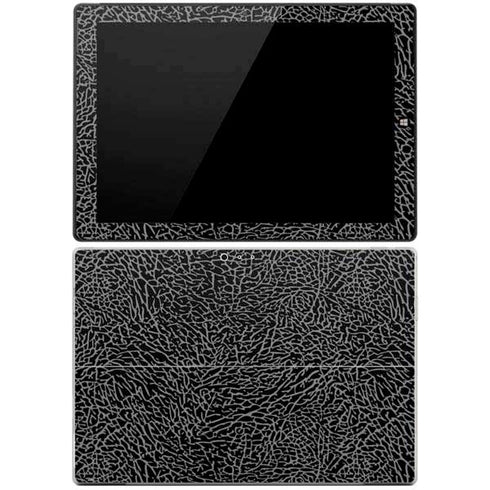 Elephant Print Black Surface Pro 3 Skin